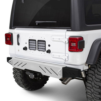 Steinjager® - Cap Style Raw Rear Bumper End Caps