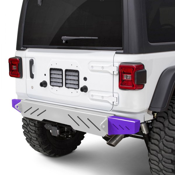 Steinjager® - Cap Style Rear Sinbad Purple Bumper End Caps