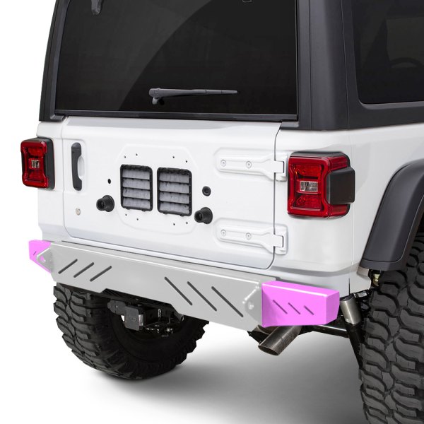 Steinjager® - Cap Style Rear Hot Pink Bumper End Caps