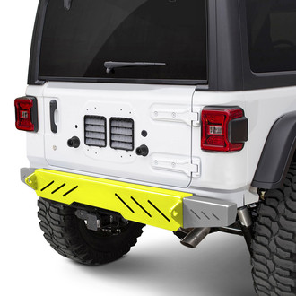 Steinjager® - Cap Style Stubby Neon Yellow Rear HD Bumper