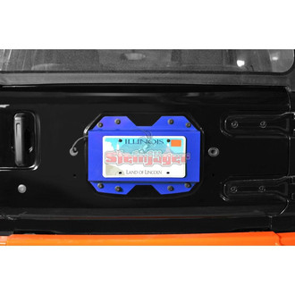 Steinjager® - Southwest Blue Rear License Plate Relocation Kit