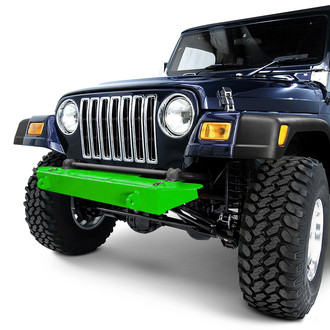 Steinjager® - Cap Style Mid Width Neon Green Front HD Bumper