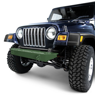 Steinjager® - Cap Style Mid Width Locas Green Front HD Bumper