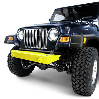 Steinjager® - Cap Style Mid Width Neon Yellow Front HD Bumper