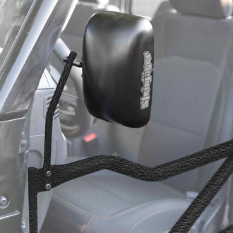Steinjager® - Texturized Blaack Mirror Kit for Front Tubular doors