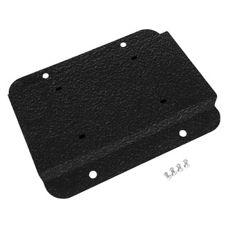 Steinjager® - Texturized Black Rear License Plate Relocation Kit