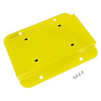 Steinjager® - Neon Yellow Rear License Plate Relocation Kit