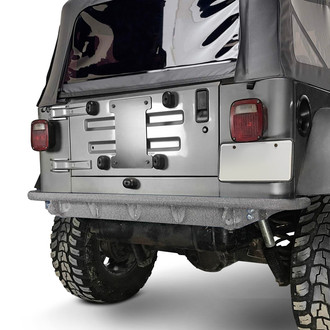 Steinjager® - Mid Width Gray Hammertone Rear Pre-Runner Bumper