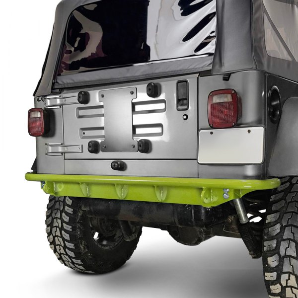 Steinjager® - Mid Width Rear Pre-Runner Gecko Green Bumper