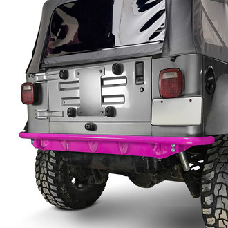 Steinjager® - Mid Width Hot Pink Rear Pre-Runner Bumper