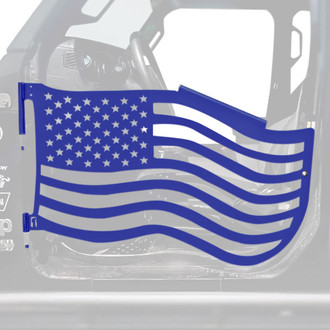 Steinjager® - Premium American Flag Style Southwest Blue Front Trail Door Kit