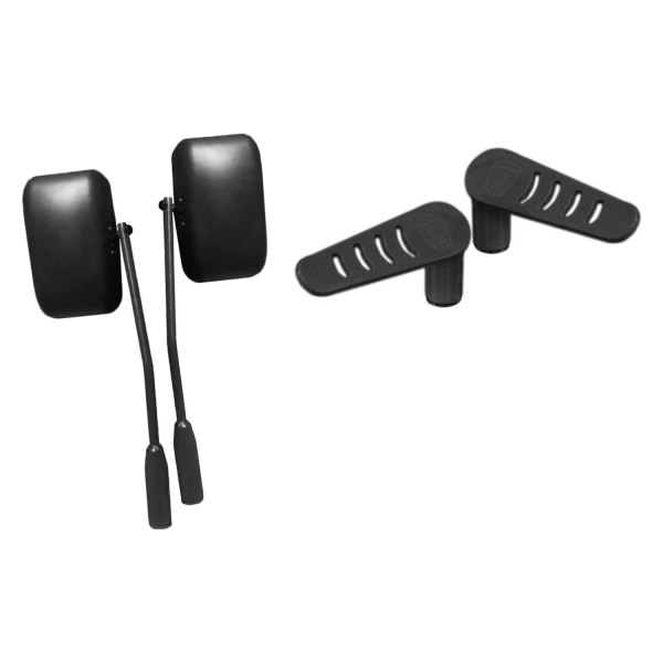 Steinjager® Jeep Wrangler 2022 Premium Mirror and Foot Peg Kit