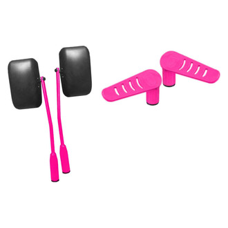 Steinjager® - Premium Hot Pink Mirror and Foot Peg Kit