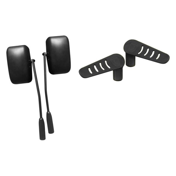 Steinjager® - Premium Black Mirror and Foot Peg Kit