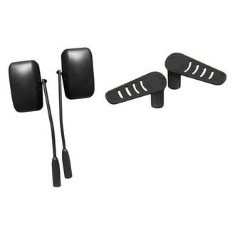 Steinjager® - Premium Mirror and Foot Peg Kit