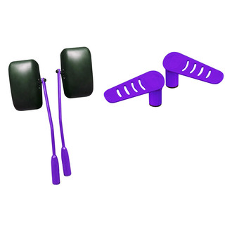 Steinjager® - Premium Sinbad Purple Mirror and Foot Peg Kit
