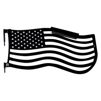 Steinjager® - Premium American Flag Style Black Front Trail Door Kit