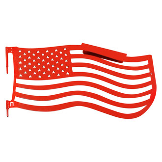 Steinjager® - Premium American Flag Style Red Baron Front Trail Door Kit