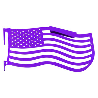 Steinjager® - Premium American Flag Style Sinbad Purple Front Trail Door Kit