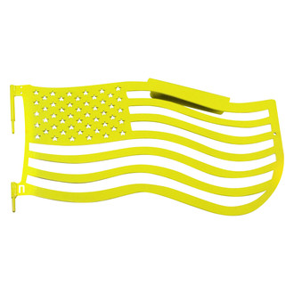Steinjager® - Premium American Flag Style Neon Yellow Front Trail Door Kit