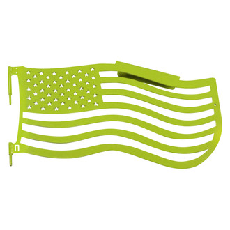 Steinjager® - Premium American Flag Style Gecko Green Front Trail Door Kit