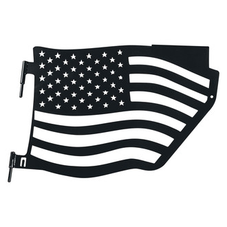 Steinjager® - Premium American Flag Style Black Rear Trail Door Kit