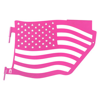 Steinjager® - Premium American Flag Style Hot Pink Rear Trail Door Kit
