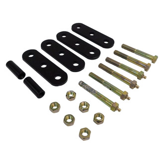 Steinjager® - 0.75" Front Lifted Leaf Springs Shackle Kit