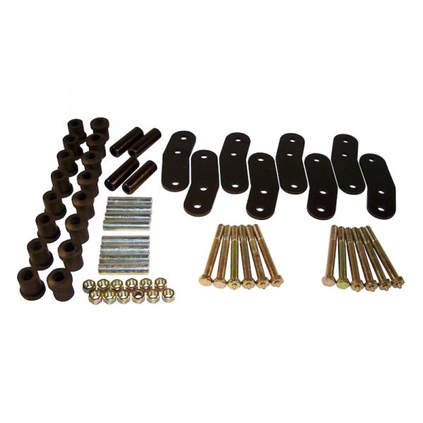 Steinjager® - Greasable Front and Rear Lifted Leaf Springs Shackle Kit