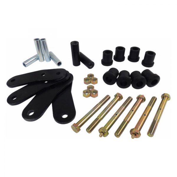 Steinjager® - Greasable Front or Rear Lifted Leaf Springs Shackle Kit