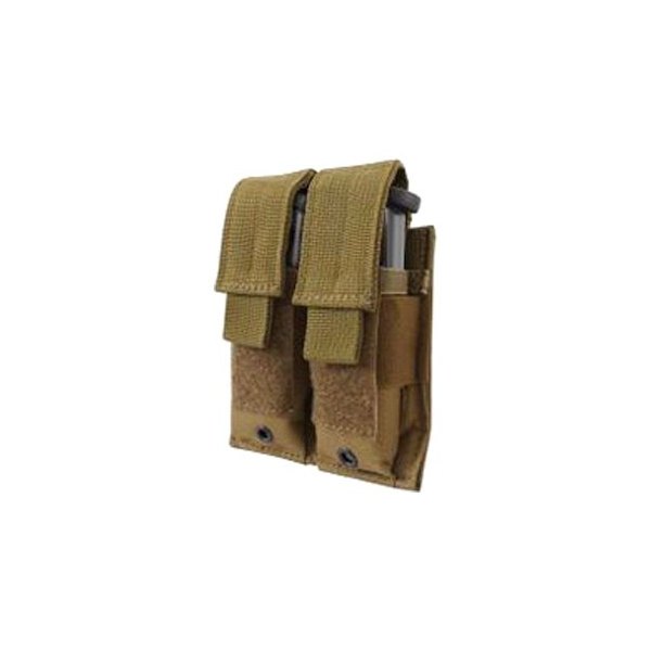 Steinjager® - MOLLE Coyote Brown Pouch Double Pistol Magazine Holder