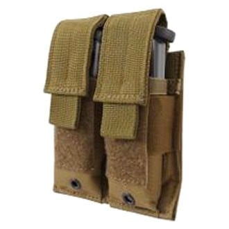 Steinjager® - MOLLE Coyote Brown Pouch Double Pistol Magazine Holder