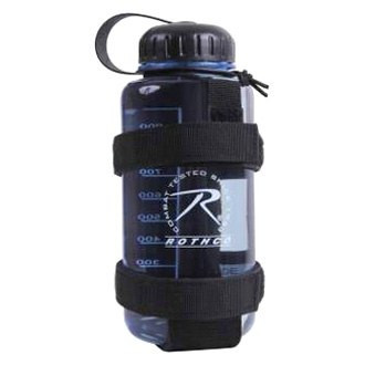 Steinjager® - MOLLE Lightweight Black Water Bottle Carrier Hydration Holder
