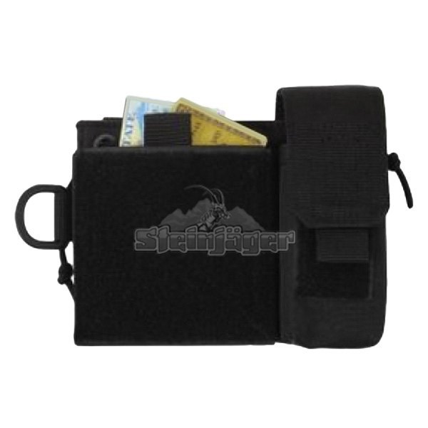 Steinjager® - MOLLE Black Administrative Pouch