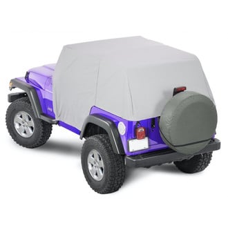 Steinjager® - Vinyl Gray Denim Cab Cover