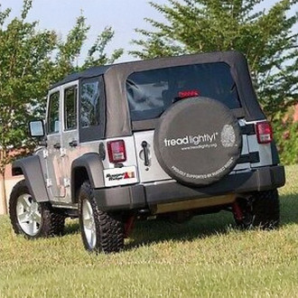 Steinjager® - Spare Tire Cover with Tread Lightly