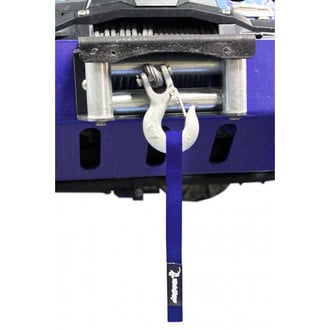 Steinjager® - Blue Blue Winch Hook Strap to fit Jeep Gladiator JT. Made in the USA.