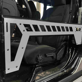 Steinjager® - Jagerdoor Gray Hammertone Front Trail Doors