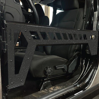 Steinjager® - Jagerdoor Texturized Black Front Trail Doors