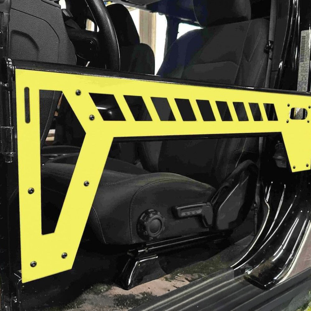 Steinjager® J0060756 - Jagerdoor Neon Yellow Front Trail Doors