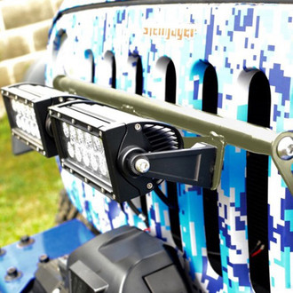 Steinjager® - Locas Green External Grille Mount for 2 Lights