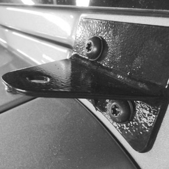 Steinjager® - Textured Black A-Pillar Mounts