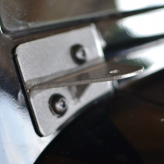 Steinjager® - Gray Hammertone A-Pillar Mounts