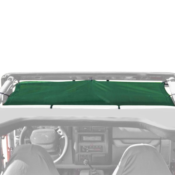 Steinjager® - Teddy™ Front Seats Green Top Solar Screen