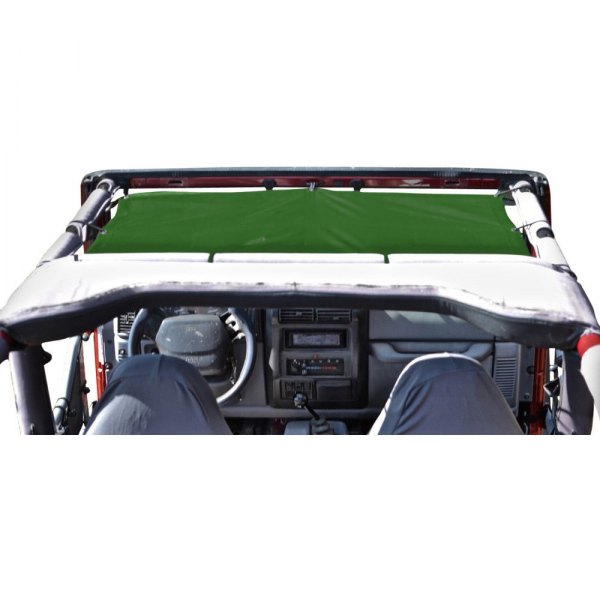 Steinjager® - Teddy™ Front Seats Dark Green Top Solar Screen