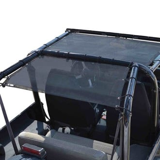 Steinjager® - Teddy™ Family Style Cage Black Top Solar Screen