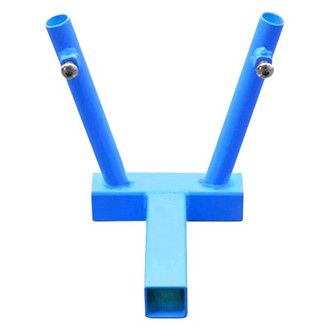 Steinjager® - Playboy Blue Hitch Mounted Dual Flag Holder Kit