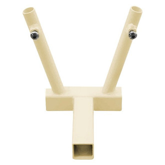 Steinjager® - Military Beige Hitch Mounted Dual Flag Holder Kit