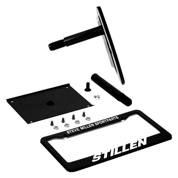 Stillen® - License Plate Relocator with 22mm Tow Hook Thread