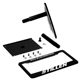Stillen® - Front License Plate Relocator with 22mm Tow Hook Thread